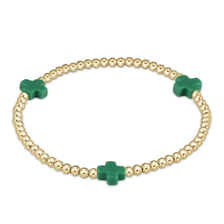 Egirl Signature Cross Small Gold-2Mm