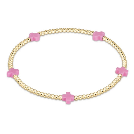 Egirl Signature Cross Gold-3Mm Bead