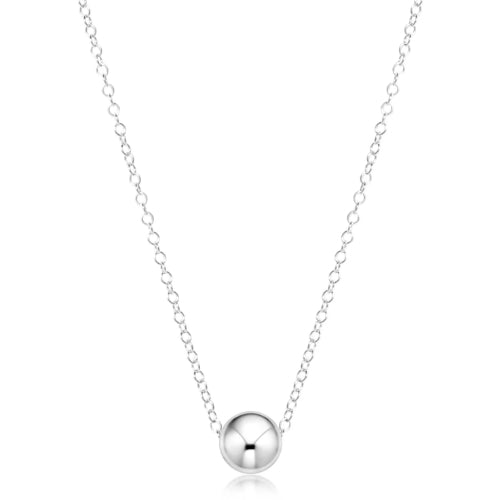 Classic 8Mm-Sterling Necklace