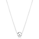 Classic 8Mm-Sterling Necklace