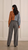 Fly Front Trouser With Pleats