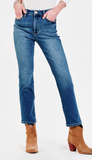 Frankie Super High Rise Cropped Straight- Savoy