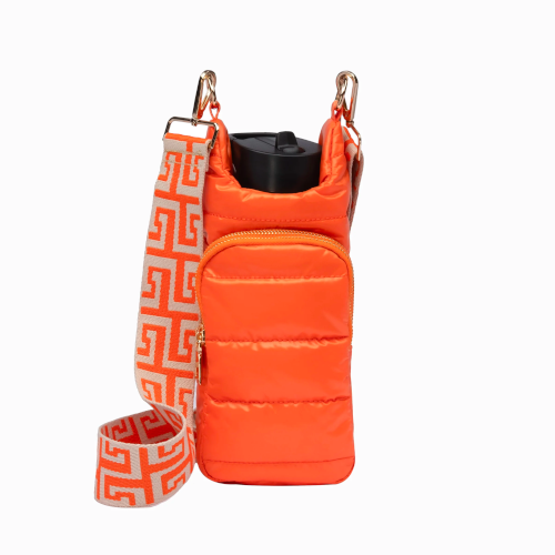 Hydrobag With Strap-Clementine Orange Matte