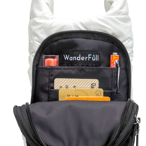 Hydrobag With Strap-White Glossy