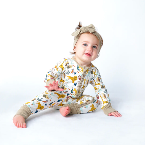 Junglefriends Pajama-Footie Pj