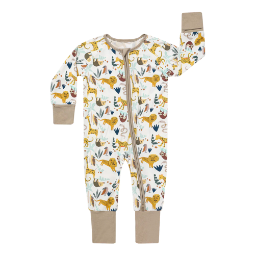 Junglefriends Pajama-Footie Pj