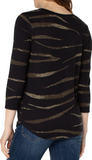 3/4 Sleeve Knit Tee