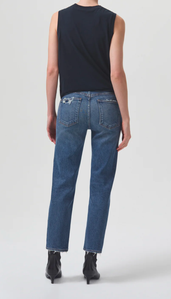 Kye Mid Rise Straight Crop - Notion