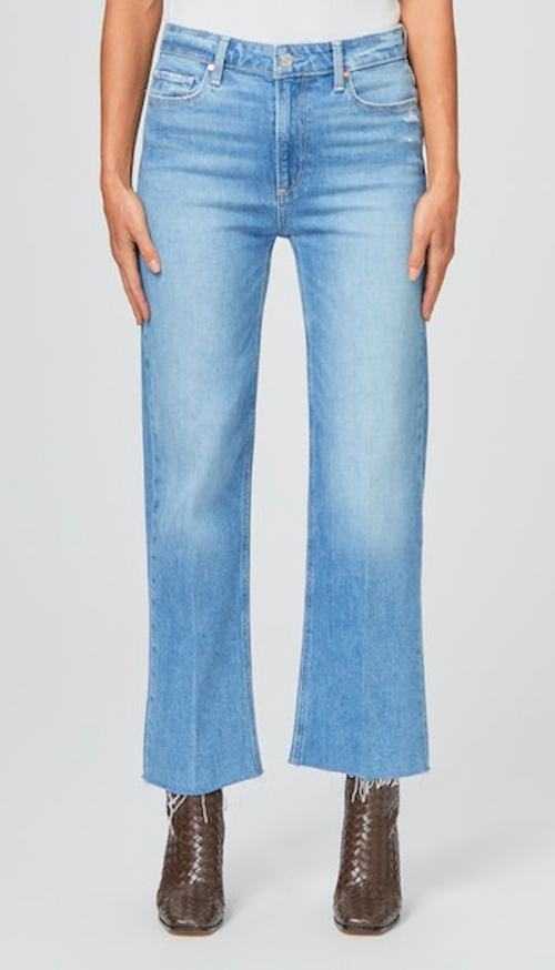 Leenah Ankle With Raw Hem - Exhibition Distressed