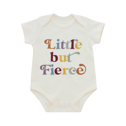 Little But Fierce Baby Onesie 6-12M