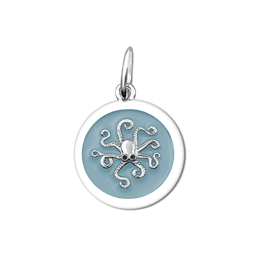 Small Pendant-Octopus Silver