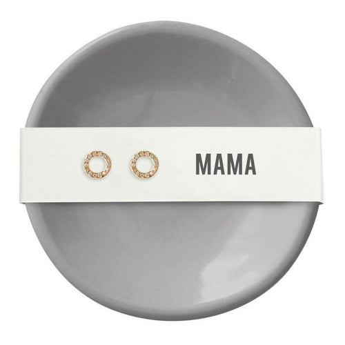 Earrings & Tray-Mama