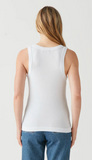 Maya V Neck Wide Binding Tank