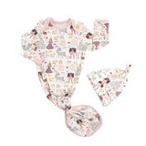 Once Upon A Time Gown and Hat Gift Set Newborn