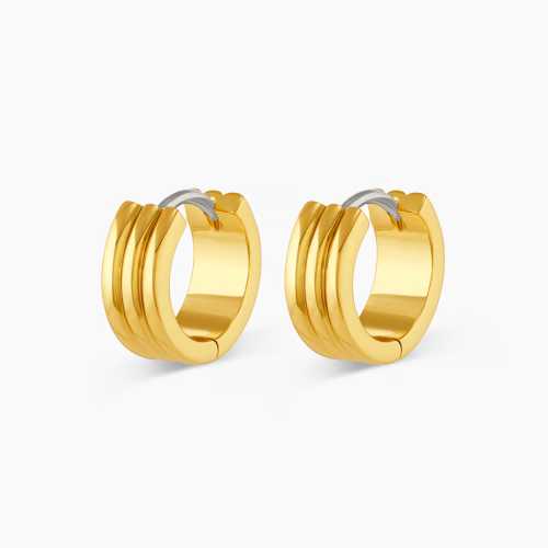 Reed Hoops -Gold