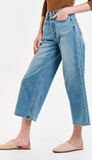 Samantha Super High Rise Cropped Wide Leg - Keamey