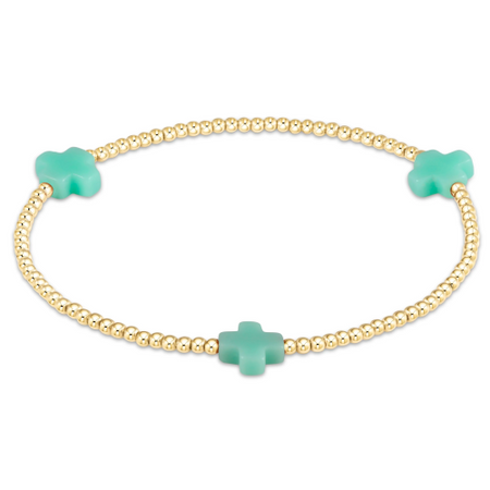 Signature Cross Admire Gold-3Mm Bead