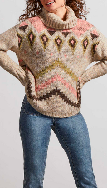 High T-Neck Sweater