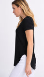 Rounded Hem Top