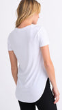 Rounded Hem Top