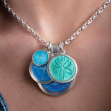 Medium Pendant - Sand Dollar