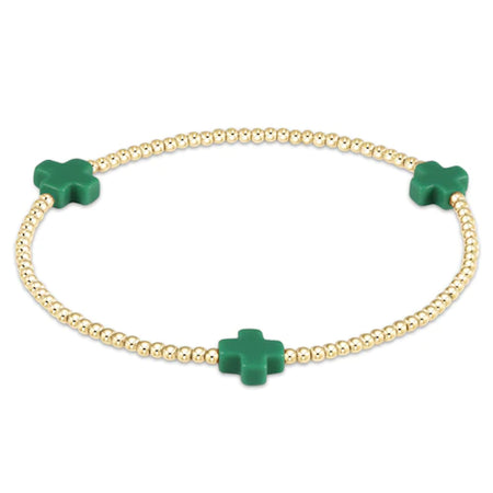 One Love Gold Link Bracelet