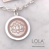 Medium Pendant - Lotus