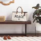 Canvas Tote - Peace Out