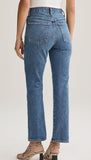 Pinch Waist High Rise Kick