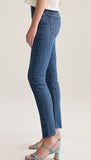 Toni Mid Rise Slim Straight - Obscure