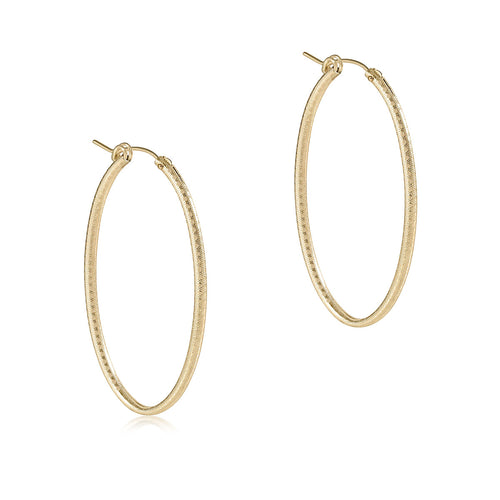 Oval 2" Hoop - Textured