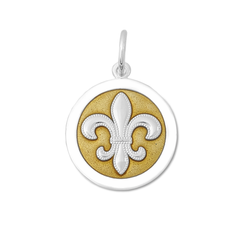 Medium Pendant - Fleur De Lis