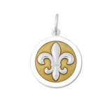 Medium Pendant - Fleur De Lis