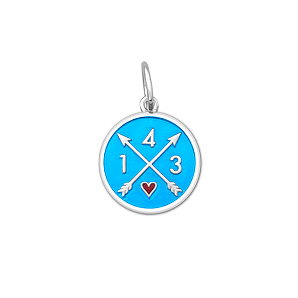 Small Pendant - 1-4-3 I Love You