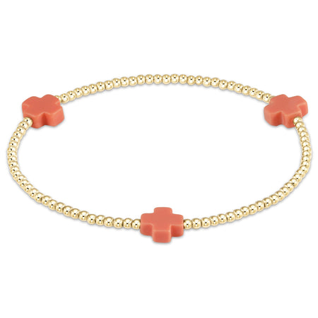 Signature Cross Admire Gold-3Mm Bead