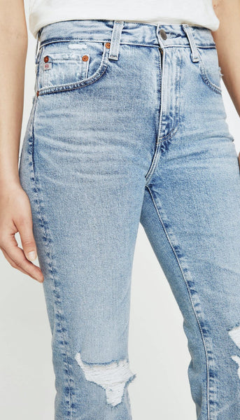 Kinsley-High Rise Pop Crop