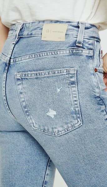 Kinsley-High Rise Pop Crop
