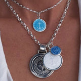 Medium Pendant - Sand Dollar