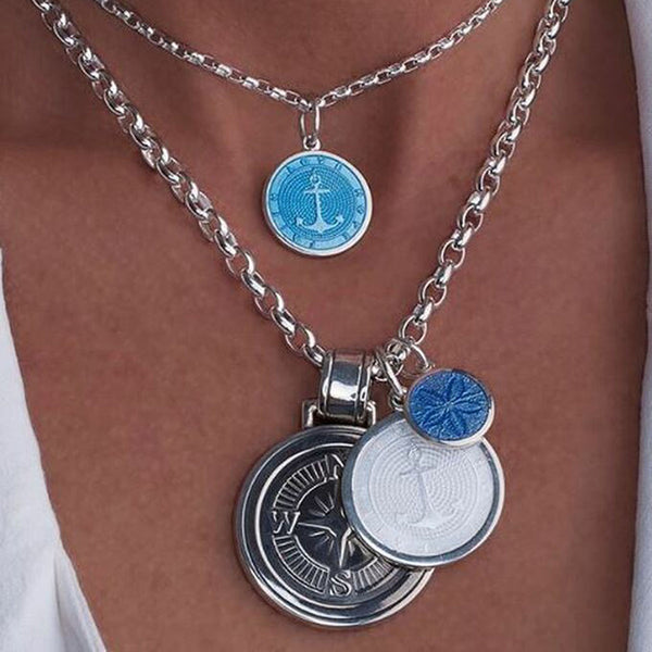 Medium Pendant - Sand Dollar