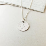 Small Round Stars - Silver