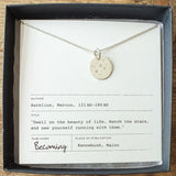 Small Round Stars - Silver