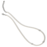 Meridian Petite Pearl Station Necklace