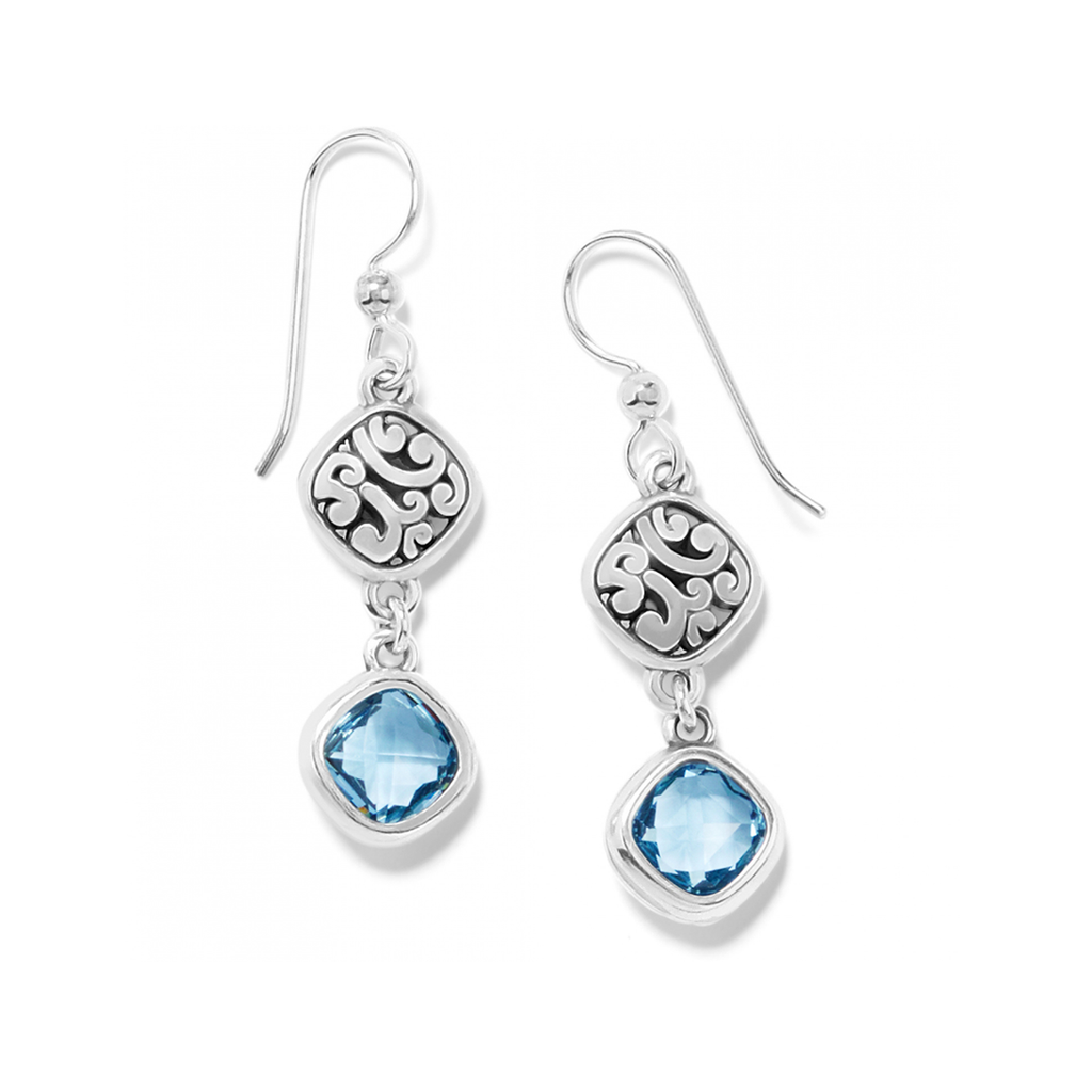 Elora Gems Sky French Wire Earrings – Alapage Boutique
