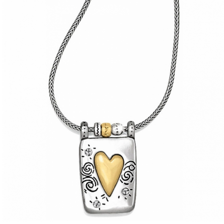 Parker Heart Mini Necklace - Silver
