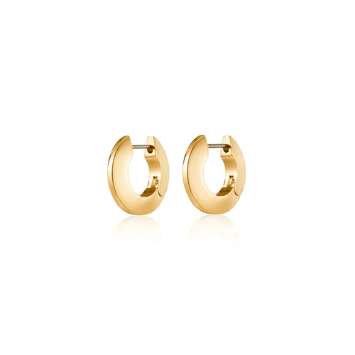 Toni Hinged Hoops - Gold