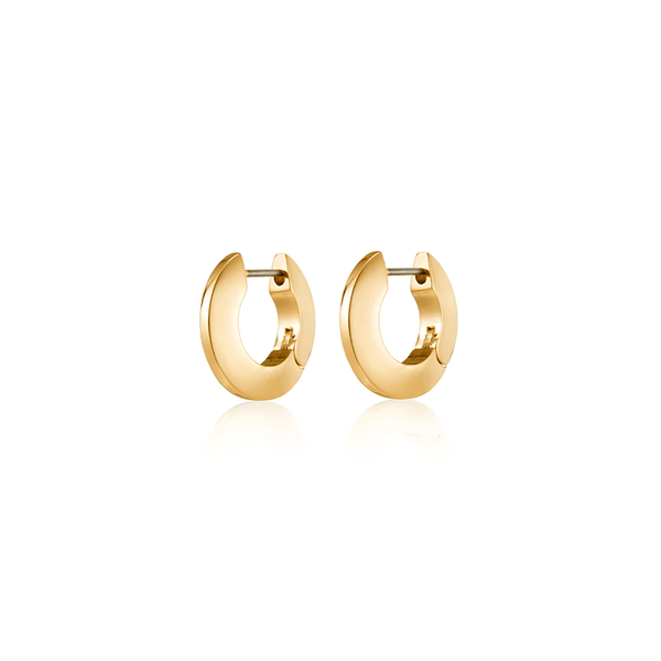 Toni Hinged Hoops - Gold