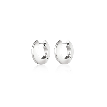 Pebble Dot Medali Reversible French Wire Earrings - Topaz