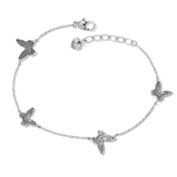 Solstice Butterfly Anklet