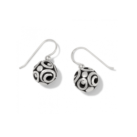 Pretty Tough Stud French Wire Earrings
