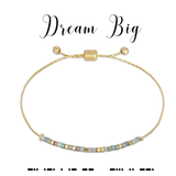 Dream Big Bracelet - Gold